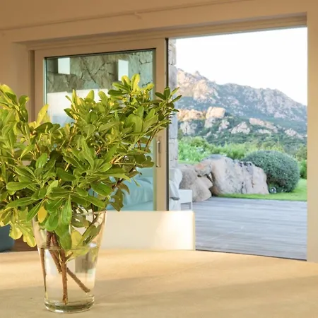 Villa With Pool And Panoramic View Costa Smeralda Abbiadori