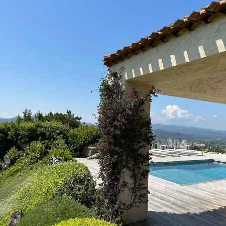 Villa With Pool And Panoramic View Costa Smeralda Abbiadori